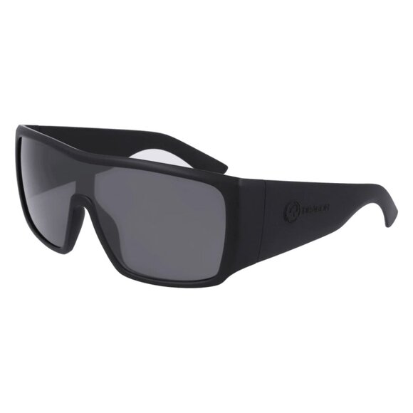 Dragon Alliance Outdoors Rocker LL Polarized Shield Wrap Sunglasses Black - Picture 1 of 4